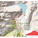 Gola del Cardinello: mappa.