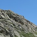 Hier musste ich dann kurz an die Felsen greifen.