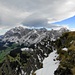 Auf dem Stockberg-Gipfel. Blick zur nördlichen Alpsteinkette mit dem Säntis