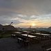 nach einem kurzen Regen gibt es noch eine Abendstimmung