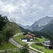 unser Ausblick am ersten Morgen - von dort werden wir morgen auch wieder herunterkommen
