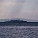 Un bateau s'approche du port de Bevaix (photo prise à la même saison il y a deux ans)