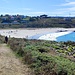 Una delle tantissime spiagge attraversate e naturalmente con annesso bagnetto nell'oceano