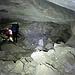 Unterwegs in der Sandbalmhöhle in Richtung Ausgang / Eingang.