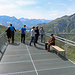 Auf der Aussichtsterasse der Festung. 