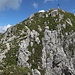 Viel los am Gipfelweg - im Gegensatz zum Aufstieg