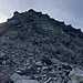 In der Geröllflanke des Pizzo Canà