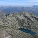 Blick auf den Lago di Morghirolo vom Pizzo Canà