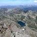 Seitenblick vom Grat auf den Lago di Morghirolo