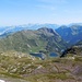 Blick vom Grat zu den Murgseen
