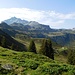 Mazlenfurggelen (1913 m)<br />Blick nach Süden zur Leglerhütte