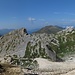 Rückblick beim Anstieg zur Latemarhütte.