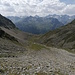 Wieder im Atterkar angekommen. Da ich verletzt war, habe ich noch etwas weiter nach Norden ausgeholt als im Aufstieg, um die steile Geröllrampe zu umgehen.