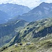 Mindelheimer Hütte, ca. 80 Höhenmeter oder eine Viertelstunde von der Kempter Scharte