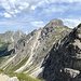 Ausblick auf unsere Gipfel im Abstieg von der Kempter Scharte