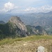 Blick vom Golzentipp nach Nordwesten zum Spitzenstein, meinem eigentlichen Ziel.
