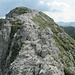 Rückweg über einen Klettersteig-Abschnitt zum höchsten Zwischengipfel.