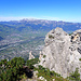 Alpspitz mit Blick auf Buchs