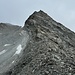 Im Sattel P.3045, Blick auf den Westgrat zum Hinteren Plattenhorn Südgipfel