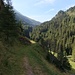 A la sortie de Bourg St-Pierre en direction du barrage des Toules
