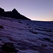 alba sul ghiacciaio