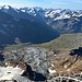 sguardo nella val Cedec con il piccolo rifugio Pizzini