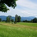 mit schönem Bergblick
