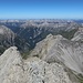 Blick zu den Allgäuer Alpen