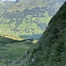 es wird zunehmend steiler; drahtseilversichert