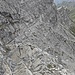 Rückblick nach dem felsigen Dachüberhang.