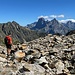 Abstieg zur Leutschachhütte, hinten die Windgällen