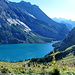 der erste und letzte Blick auf den Oeschinensee bevor es passierte