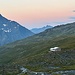 rifugio Pizzini visto salendo al Casati