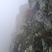WoPo auf den letzten Metern des Klettersteigs.