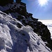 Die Sonne sorgt für Schneeglitzern