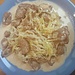 Und eine ungewöhnlich vielfältige Auswahl an Speisen und Getränken gibt es obendrein. Wir bestellten Gnocchi.