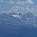 Zoom auf das Dachstein-Massiv.