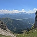 Unterhalb des Gipfels hat es diesen tollen Durchblick.