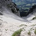Abstieg durch das Eggersgrinn