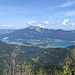 Schöner Blick auf den Wolfgangsee und eine Vorfreude auf das kühlende Bad darin.