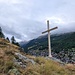 Der Aussichtspunkt Zem Bäch 1707m oberhalb von Zermatt
