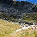 La conca vista dalla cresta e le bollature