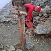 Zurück im Col du Couloir du Porc