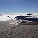 Sanftes Gelände im Süden - der Eichham wirkt wie eine Insel im Meer.