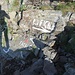 Variante difficile war nicht markiert und mir der Weg nicht klar, deswegen nahmen wir die Variante facile.