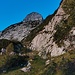 Hier zweigt der Totensteig vom Böselsteig ab.