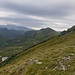 offene Landschaft um den Tendepass