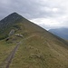 hier geht der Weg um den Cima del Becco rum...