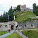 Blick zur Burgruine Ehrenberg.