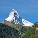 Frisch verschneites Matterhorn - Aufnahme aus der Gondel